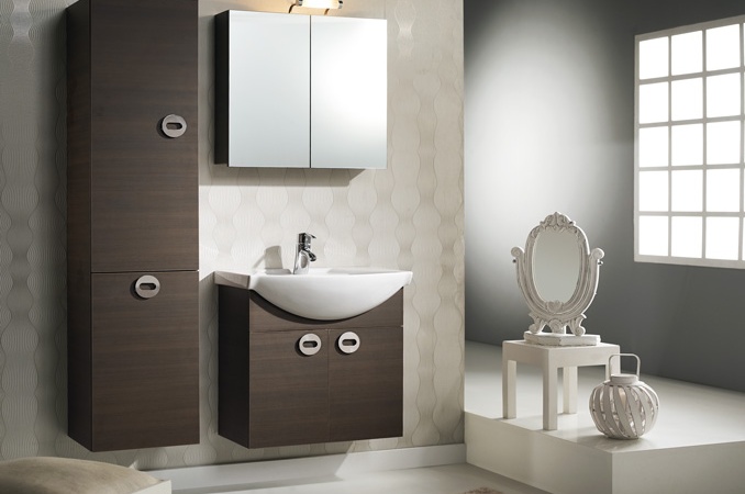 Έπιπλο B4 060 Ανάγλυφο Συνθετικό Furnibath