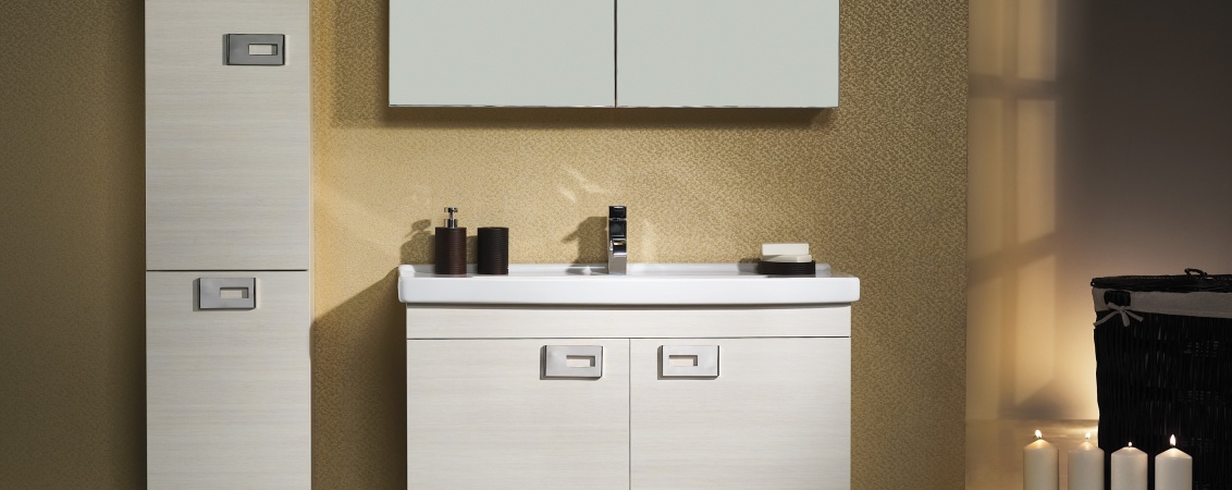 Έπιπλο B6 100 Ανάγλυφο Συνθετικό Furnibath