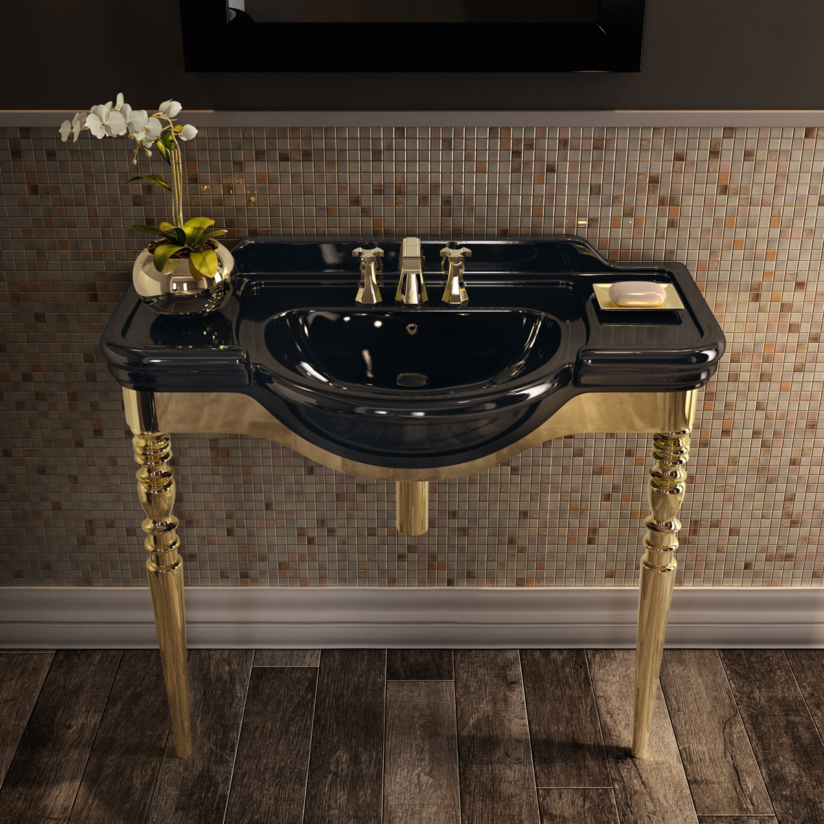 Έπιπλο Μπάνιου Fidia Ceramic-Metal 105 by Flaminia