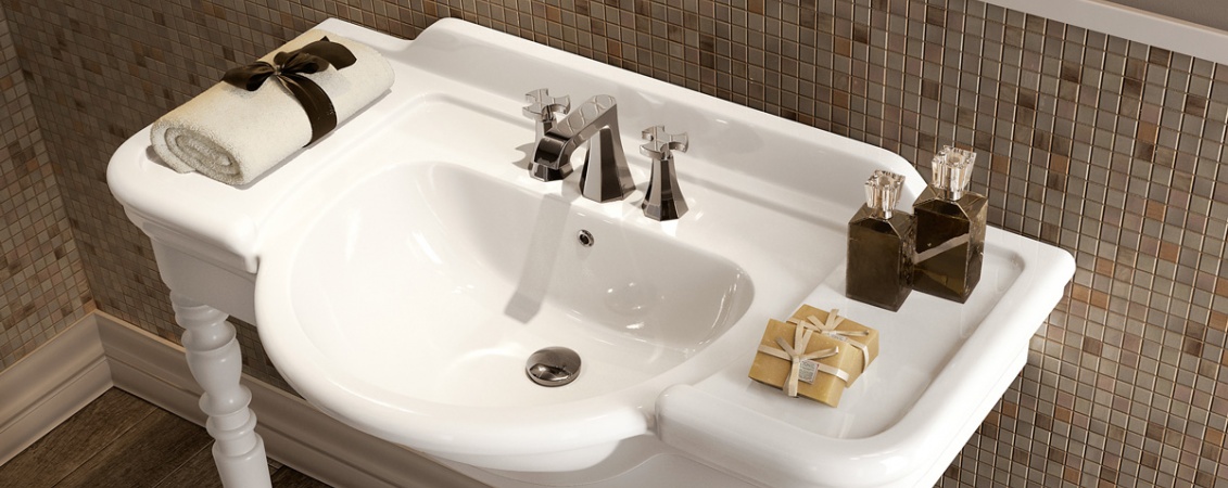 Έπιπλο Μπάνιου Fidia Ceramic-Metal white 105 by Flaminia
